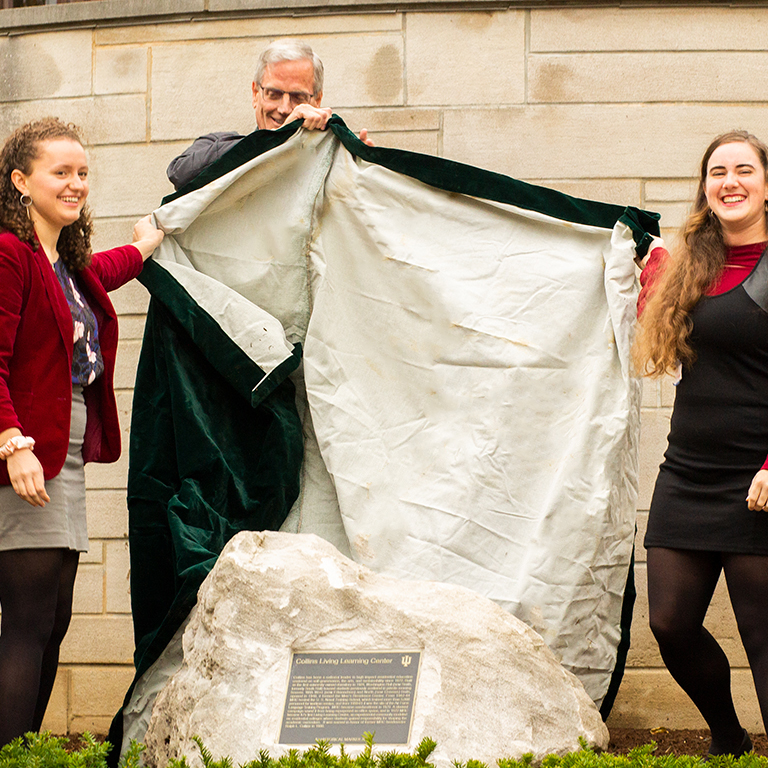 Unveiling of the historical marker